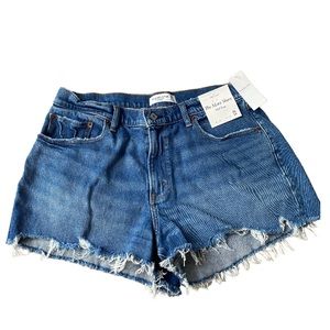 Abercrombie &fitch Mom Jean Shorts